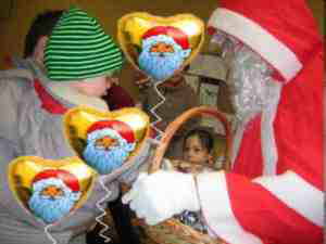 Ballons-Nikolaus-Weihnachts-Luftballons